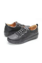 GND ORTOPEDİK DÜZTABAN BAĞSIZ ÖNÜ LASTİKLİ KOLAY GİYİM GÜNLÜK AYAKKABI - 2