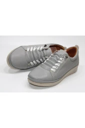 GND ORTOPEDİK DÜZTABAN BAĞSIZ ÖNÜ LASTİKLİ KOLAY GİYİM GÜNLÜK AYAKKABI - 9