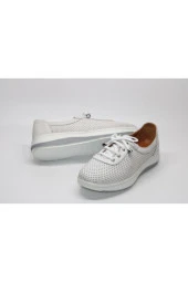 MARYJANE HAKİKİ DERİ ORTOPEDİK LASTİK BAĞCIKLI GÜNLÜK RAHAT AYAKKABI - 4