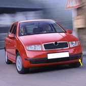 Skoda Fabia MK1 2000-2004 Ön Tampon Sol Sis Farı Kapağı 6Y0807367A thumbnail 1