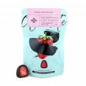 Bitter Çikolata Kaplı Kurutulmuş Çilek Draje 80g - 3