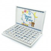 Erkek Bebek Çikolatası 162 Adet Napoliten Çikolata 1 Yaş - 5