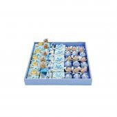 Erkek Bebek Çikolatası Dekorlu Bebek Çikolatası Kutulu (24 Adet) thumbnail 2