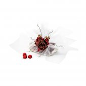 İsteme Çikolatası Tepsili Kırmızı Taş Çikolata 800g - 1