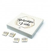 İsme Özel Bekarlığa Veda Çikolatası 48 Adet Madlen thumbnail 3