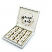 İsme Özel Bekarlığa Veda Çikolatası 48 Adet Madlen thumbnail 1