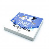 Erkek Bebek Çikolatası 48 Adet Madlen Çikolata Leylek thumbnail 2