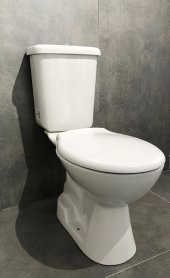 Creavit Pitta Alttan Çıkışlı Klozet Seti (4 Parça)Basic PP Kapak - 1