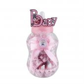 Biberon Dekorlu Kız Bebek Çikolatası 30 Adet thumbnail 3