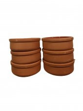 Toprak 6lı Sütlaç Kabı - 1