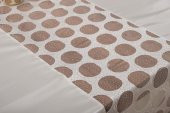 Finezza Miranda Lüx Dantelli Monoray Kumaş Krem Masa Örtüsü 170x230cm - 1005 - 2