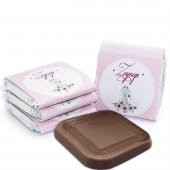 Nin Kız Bebek Dökme Bebek Çikolatası Pembe Kedi (125 Adet Madlen Çikolata) thumbnail 1