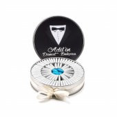 Nin Damat Bohçası Çikolatası Metal Yuvarlak Kutu Damatlık Baskılı (80 Adet Napoliten Çikolata) thumbnail 5