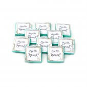 Erkek Bebek Çikolatası Dökme Bebek Çikolatası Yaldızlı Mavi (170 Adet Madlen) thumbnail 1