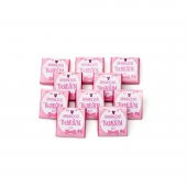 Kız Bebek Çikolatası Dökme Bebek Çikolatası Yaldızlı Pembe (170 Adet Madlen) thumbnail 3