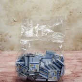 Nin Erkek Bebek Dökme Bebek Çikolatası Mavi Ayıcık (170 Adet Napoliten Çikolata) thumbnail 3