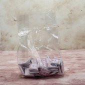 Nin Kız Bebek Dökme Bebek Çikolatası Pembe Çizgi (170 Adet Napoliten Çikolata) - 6