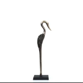 Vitale Küçük Kuğu Dekoratif Obje Antik Pirinç Siyah AK.IX0045 thumbnail 1