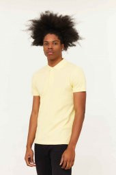 CAZADOR Erkek 100 Pamuklu Polo Yaka Tişört CAZ 4613 thumbnail 2