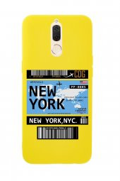 Huawei Mate 10 Lite New York Premium Silikonlu Telefon Kılıfı - 3