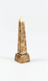 Antik Mısır Figürü Dikilitaş Obeliks Biblo Polyester thumbnail 2