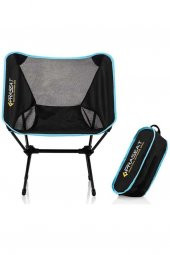 Praseat Katlanır Kamp Sandalyesi-MAVİ - 2