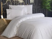 Fransız Dantelli Legend Çeyizlik Nevresim Takımı Krem thumbnail 1