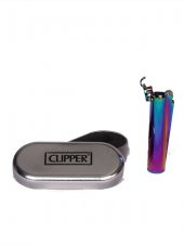 TİTU MARKET CLIPPER MODEL RENKLİ FULL METAL BENZİNLİ  ÇAKMAK - 2