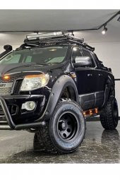FORD RANGER 2012-2015 MODEL SMX4WD OFFROAD PİCKUP LAZER KESİM SİYAH LEDLİ IŞIKLI ARAÇ, OTO YAN BASAMAK - 1