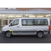 VW Crafter 2006-2016 Sol Ön Teker Arkası Plastik Kaplama 2E1853535CE - 1