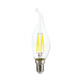 CATA CT-4062G 4W LED FİLAMENT KIVRIK BUJİ AMPUL (GÜNIŞIĞI) - 1
