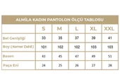 Yüksek Bel Beli Lastikli Likralı Pantolon 4081 (İnterlok Çelik Örgü) - 7