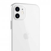 iPhone 12 Kılıf Şeffaf Lüx Sade Tasarım Blok - 6