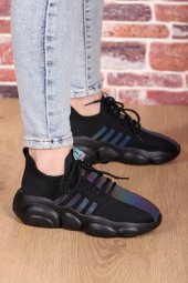 Vojo Bear Guja Fashion Hologram Kadın Spor Ayakkabı 2 Renk - 10