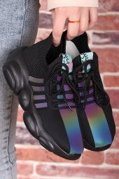 Vojo Bear Guja Fashion Hologram Kadın Spor Ayakkabı 2 Renk - 11