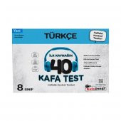 8. Sınıf  Türkçe 40 Kafa Test( Haftalık Kontrol Testleri + Sarmal Deneme) - 1