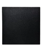 Kauçuk Zemin Kaplama 40x40x2cm 6 Adet TSE Belgeli Siyah - 1