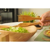 Bambum Capari Oluklu Kaşık - 2