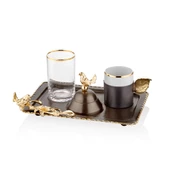 Decorium Ars 6017 Üç Gözlü Dikd.Kahve Servis 21 - 1