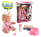 My Little Baby, Türkçe Konuşan Altını Islatan  Aksesuarlı Bebek-30 cm - 1