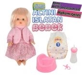 My Little Baby, Türkçe Konuşan Altını Islatan  Aksesuarlı Bebek-30 cm - 5