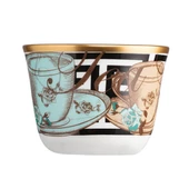 Glazze Flora Mavi 6 Lı Porselen Mırra Seti Glz 130 - 1