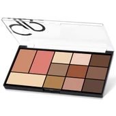 Golden Rose Yüz & Göz Paleti - City Style Face & Eye Palette No 01 Warm Nude - 1
