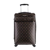 Cantaş CS Baskılı 4 Tekerlekli Orta Boy Valiz 555013 Kahverengi - 1