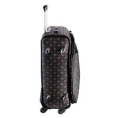 Cantaş CS Baskılı 4 Tekerlekli Kabin Valizi 555012 Siyah - 3