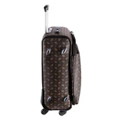 Cantaş CS Baskılı 4 Tekerlekli Kabin Valizi 555012 Kahverengi - 4