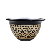 Camhare Siyah Dekor Kase - 1