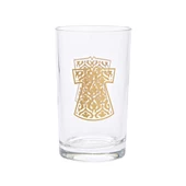 Camhare Kollu Kaftan Altın 6 lı Kahve Su Bardağı 62508K - 1