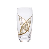 Camhare Yaprak Altın 6 lı Limonata Bardağı 12618 - 1