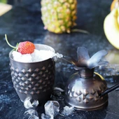 Nusnus Bakır Ananas Kokteyl Bardak Siyah NS-05005 thumbnail 2